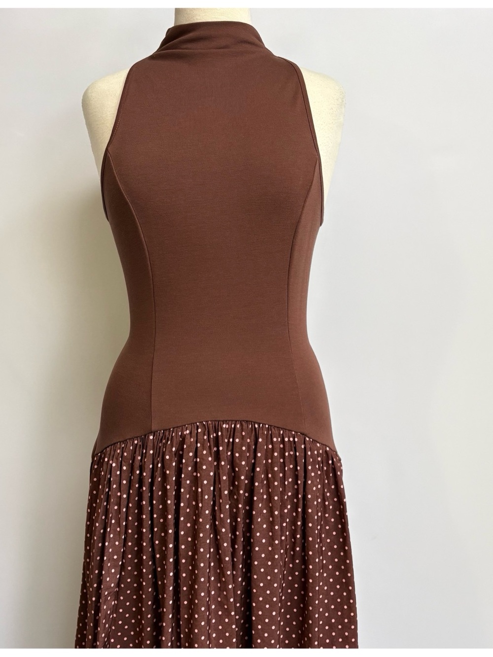 NWT Anthropologie Maeve Mariana Drop-Waist Maxi Dress, M - Picture 7 of 12